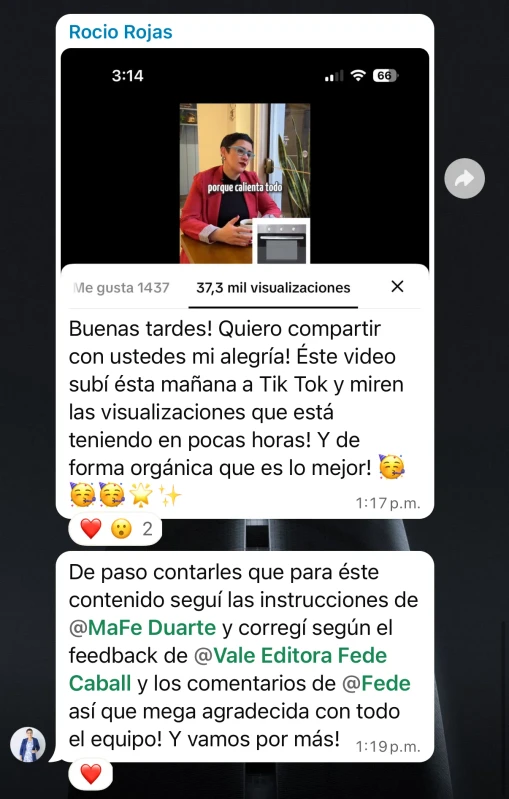 Testimonio de cliente