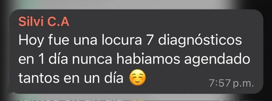 Mensaje de cliente
