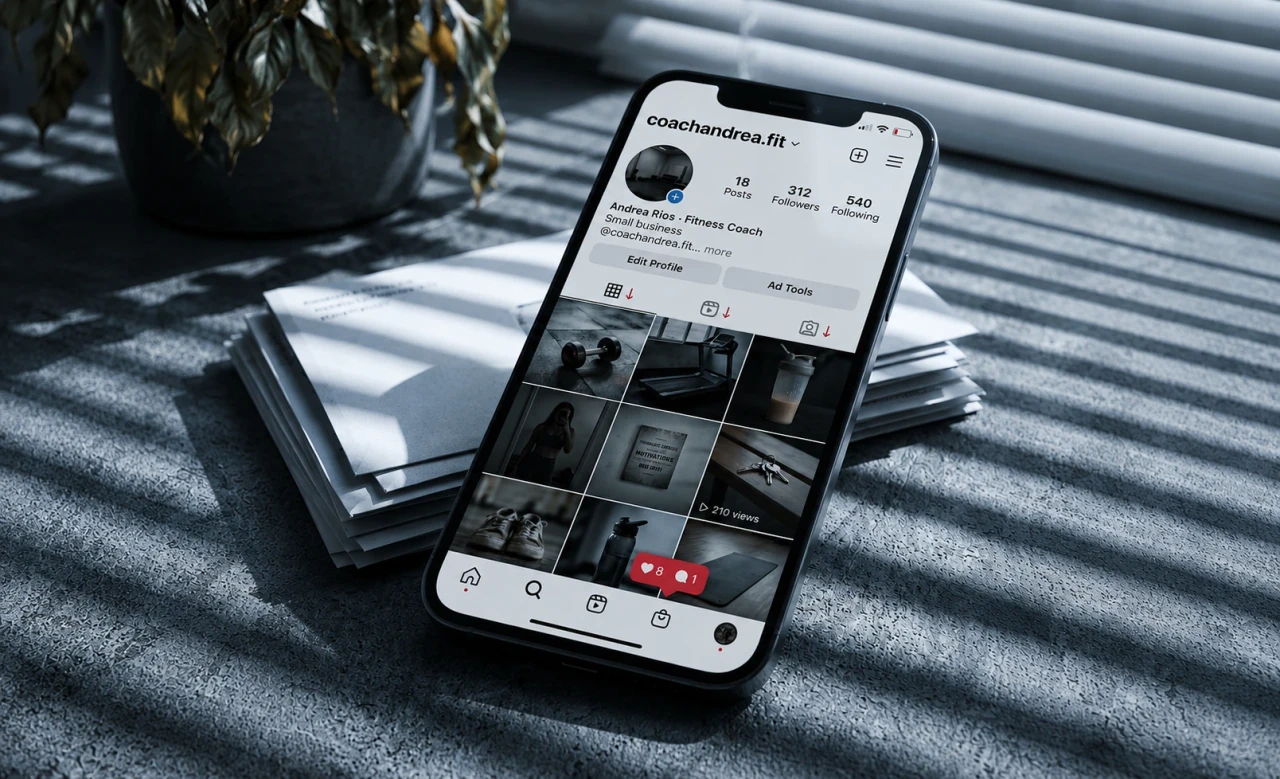 Antes: sin estrategia, pocos views y cero clientes en Instagram